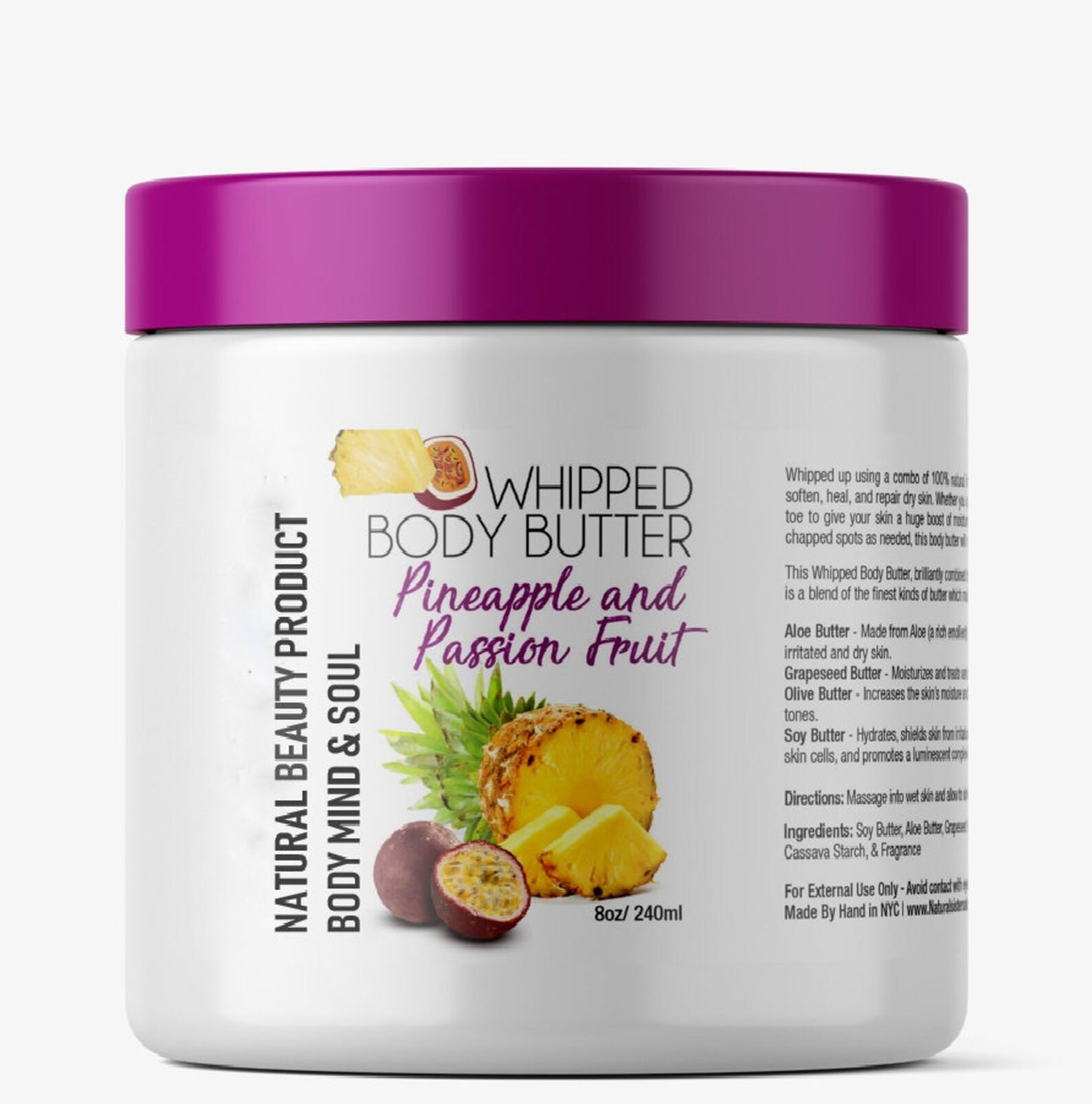 Pineapple & Passion Fruit Whipped Body Butter