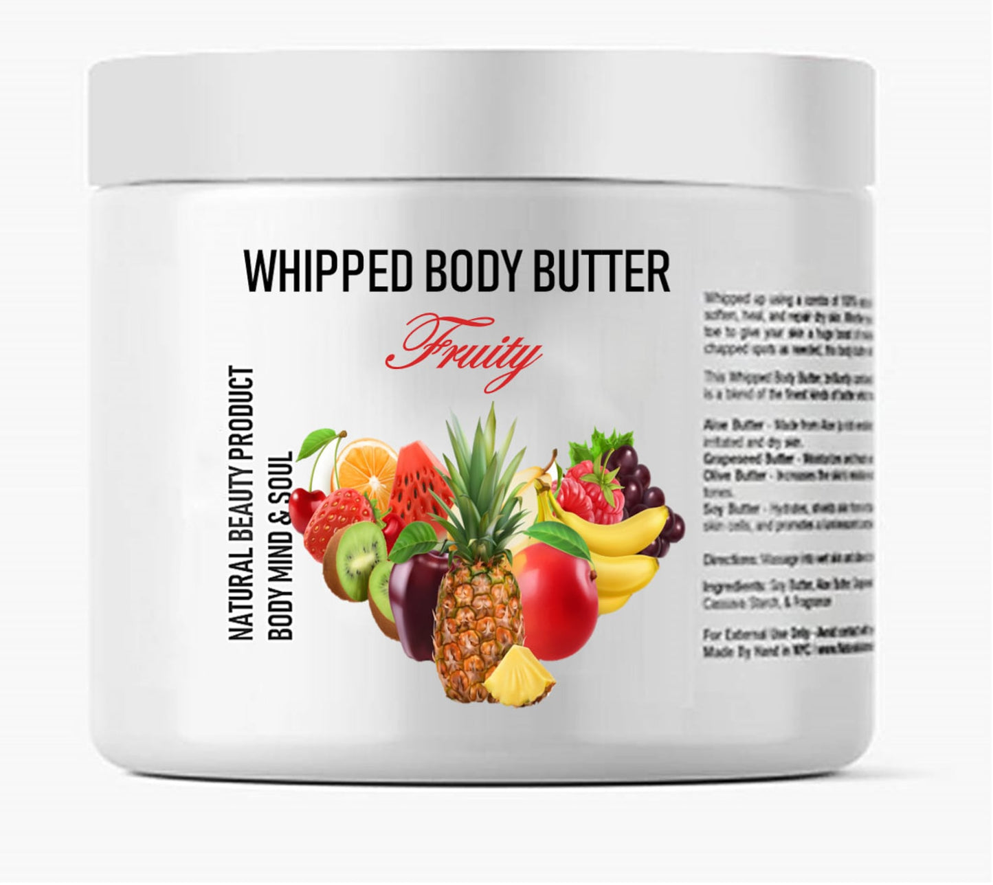 Fruity Whipped Body Butter